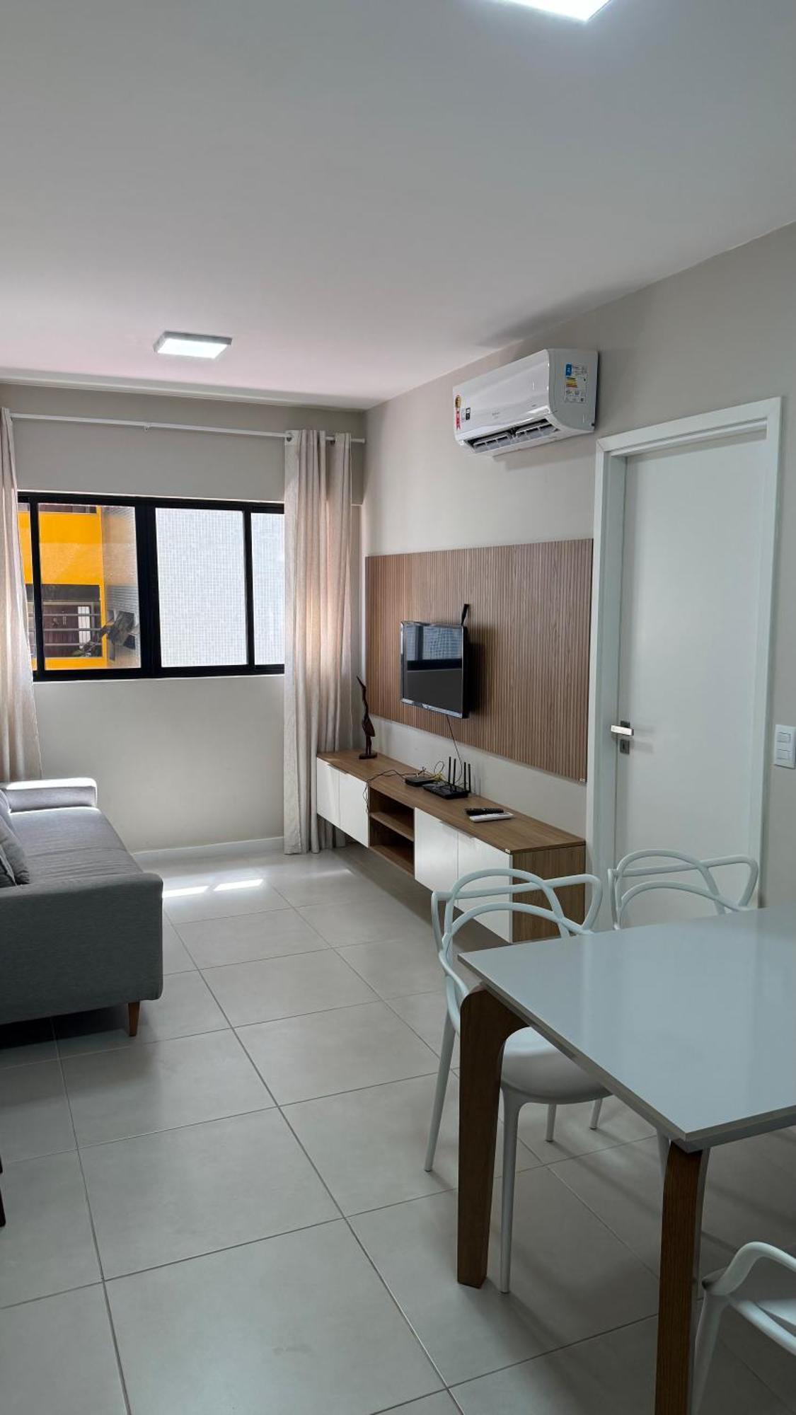 Apto Quarto E Sala Mobiliado No Bairro Ponta Verde Maceió Exteriör bild
